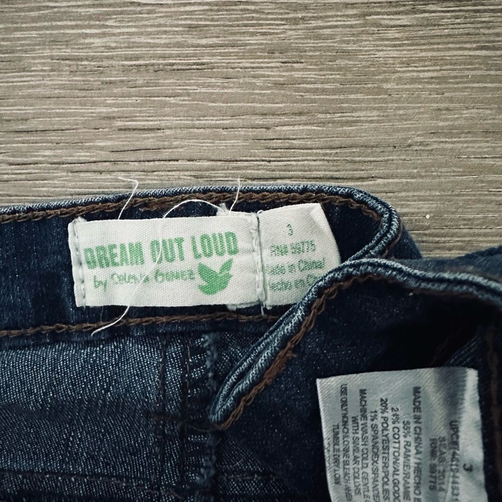 Selena Gomez Dream Out Loud Denim Jean Capris 3 - Picture 4 of 4